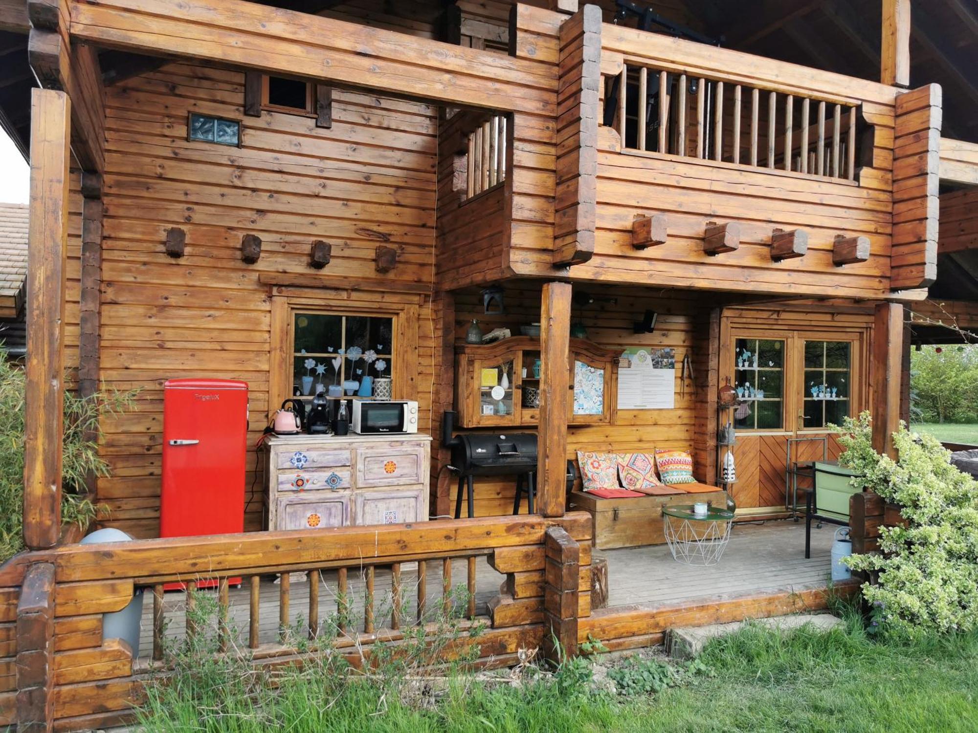 La Bulle Des Champs Bed & Breakfast Champmotteux ภายนอก รูปภาพ