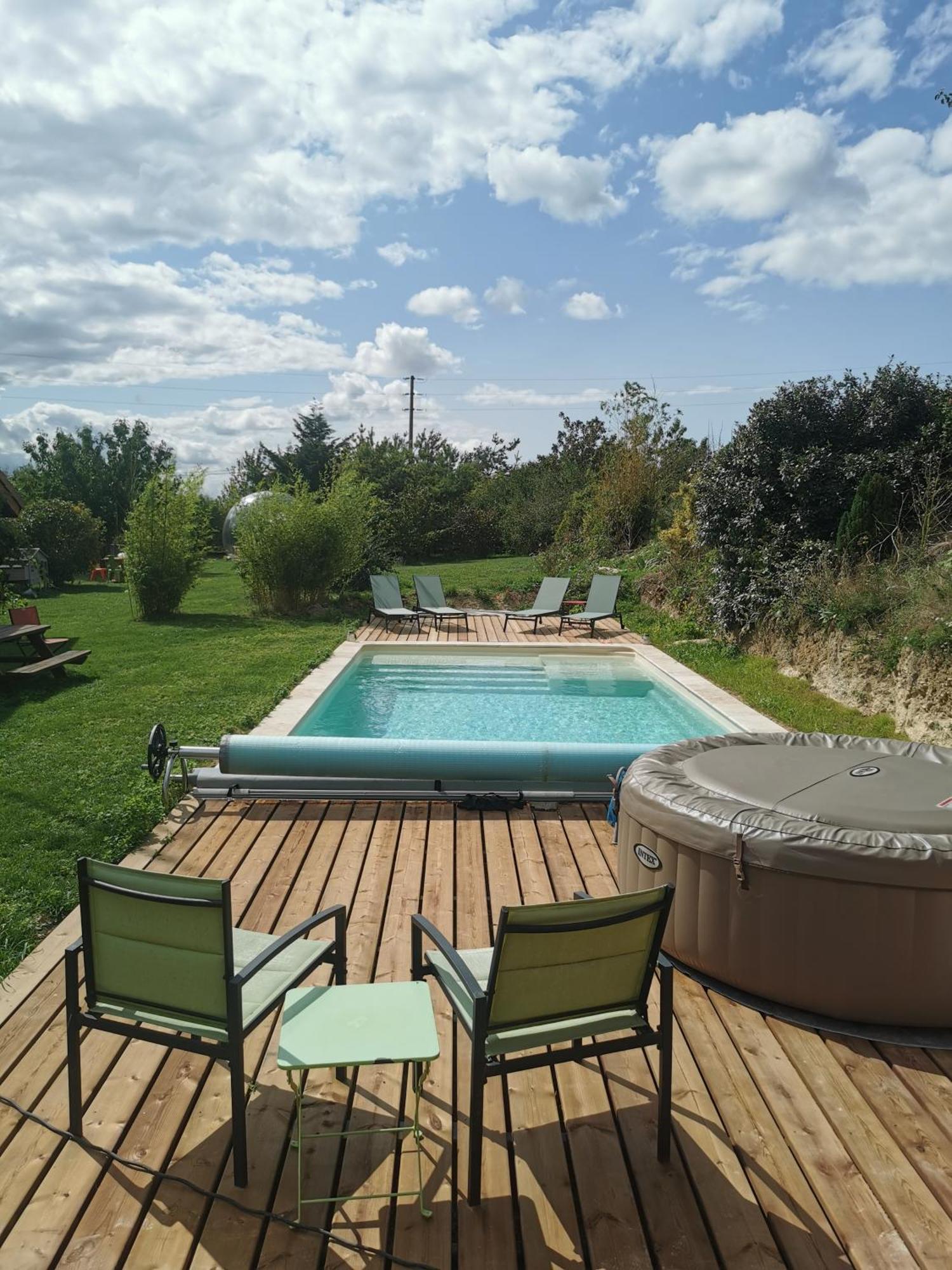 La Bulle Des Champs Bed & Breakfast Champmotteux ภายนอก รูปภาพ