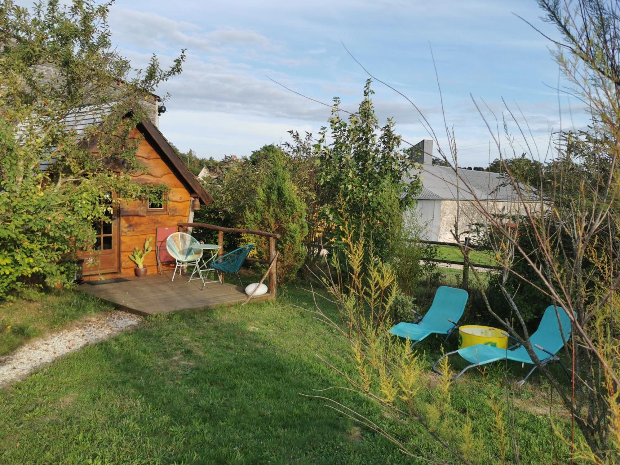 La Bulle Des Champs Bed & Breakfast Champmotteux ภายนอก รูปภาพ